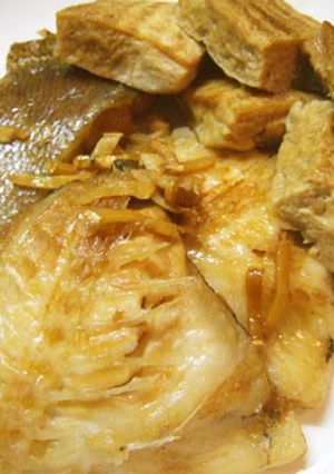 白身魚と高野豆腐の煮付け-レシピのメイン写真