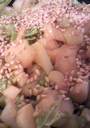 セロリのピリ辛醤油酢コチュジャン和え-レシピのメイン写真
