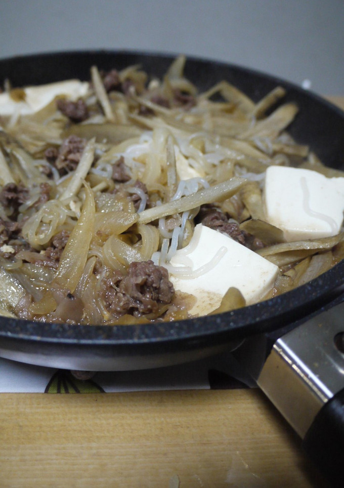 牛肉と御坊のすき煮風-レシピのメイン写真