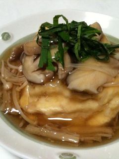 キノコのあんかけ揚げだし豆腐☆-レシピのメイン写真