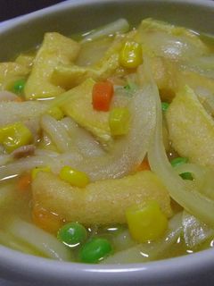 冷蔵庫にあるものでカレーうどん-レシピのメイン写真
