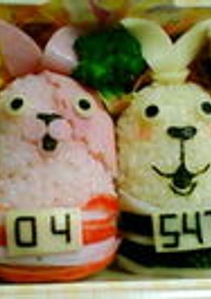 キャラ弁★ウサビッチ★-レシピのメイン写真