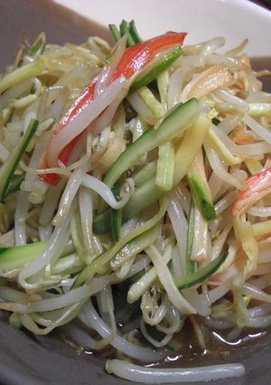 我が家の定番♪もやしの中華風サラダ-レシピのメイン写真