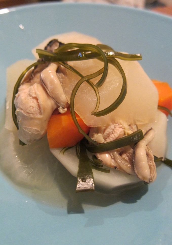 大根とにんじん、牡蠣のあっさり昆布煮-レシピのメイン写真