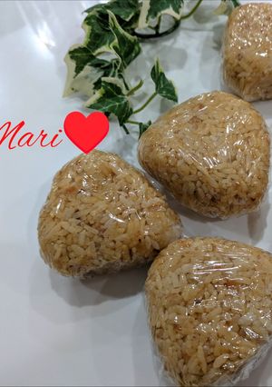 勝負飯☆おかかおにぎり-レシピのメイン写真