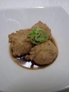 鶏団子の煮物-レシピのメイン写真