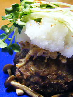 今日のごはん♪和風ハンバーグステーキ-レシピのメイン写真