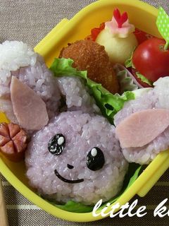 キャラ弁♪ポケモン☆チラーミィ-レシピのメイン写真