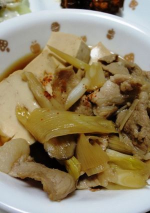 お手軽豚肉豆腐-レシピのメイン写真