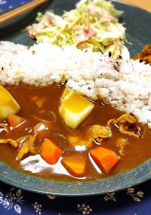 夫が作る☆ニンニクカレー-レシピのメイン写真