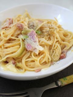 家にあるもので☆濃厚カルボナーラ-レシピのメイン写真