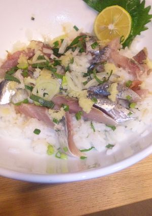 刺身いわし丼-レシピのメイン写真