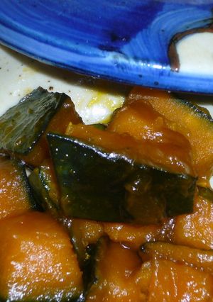 短時間で第２弾　煮豆風パンプキン（南瓜）-レシピのメイン写真