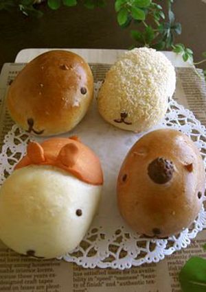 カピバラさんのふわふぁ～パン-レシピのメイン写真