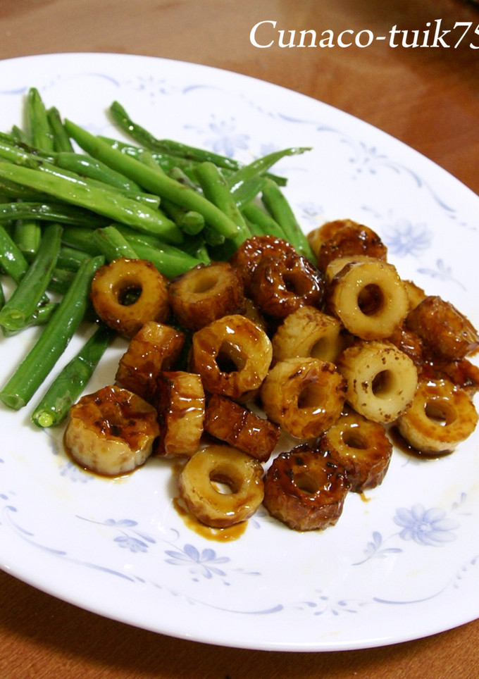 簡単。甘辛焼きちくわ-レシピのメイン写真