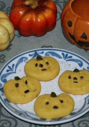 ハロウィン♪パンプキンクッキー-レシピのメイン写真