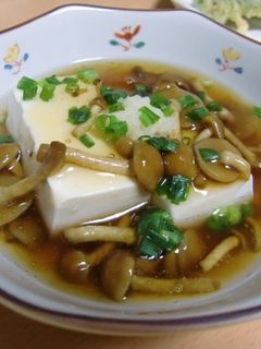 豆腐のきのこあんかけ-レシピのメイン写真