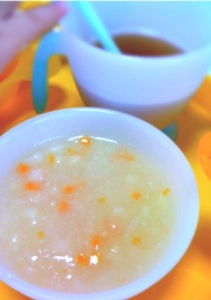 *離乳食*中期〜 おかゆスープ-レシピのメイン写真
