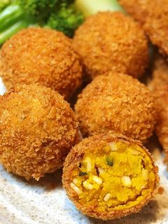 かぼちゃコロッケ-レシピのメイン写真