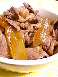 安い牛肉でお肉やわらか♪ガッツリ!牛丼♡-レシピのメイン写真