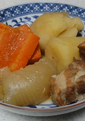 具がゴロゴロ圧力鍋で肉じゃが-レシピのメイン写真
