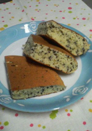 おからで☆ふかふか胡麻ホットケーキ♪-レシピのメイン写真