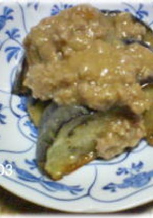 なすの肉味噌がけ-レシピのメイン写真