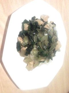 ヘルシー♪ ささみとチンゲン菜丼-レシピのメイン写真