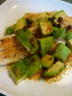 ソースが最高☆白身魚のアボカドソース添え-レシピのメイン写真