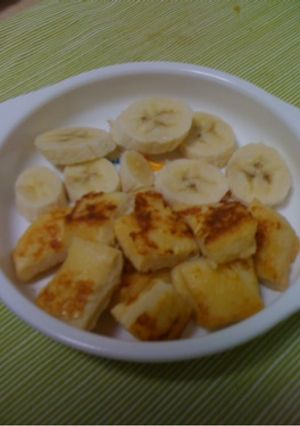 離乳食☆簡単フレンチトースト-レシピのメイン写真