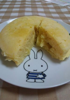 超簡単!電子レンジでふわふわ蒸しパン-レシピのメイン写真