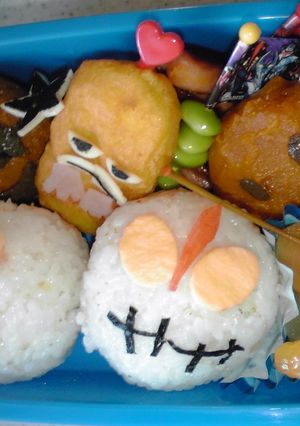 息子喜ぶウルトラマン弁当(ハロウィン編)-レシピのメイン写真