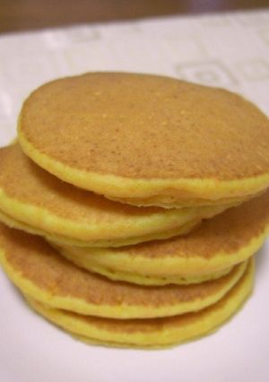 かぼちゃとヨーグルトのパンケーキ-レシピのメイン写真