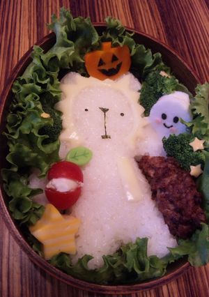 キャラ弁　らいにょん-レシピのメイン写真