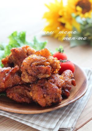 肉汁あふれて止まらな～い！！鶏の唐揚げ♥-レシピのメイン写真