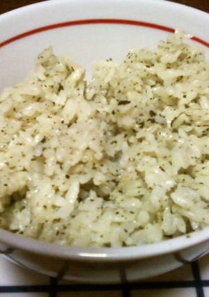 材料３つで簡単栄養★緑茶でお茶飯-レシピのメイン写真