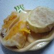 餃子の皮でかぼちゃのお焼き