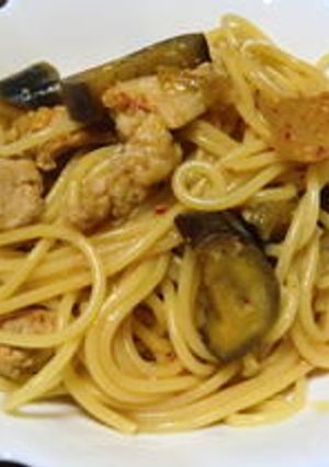 豚みそキムチパスタ-レシピのメイン写真