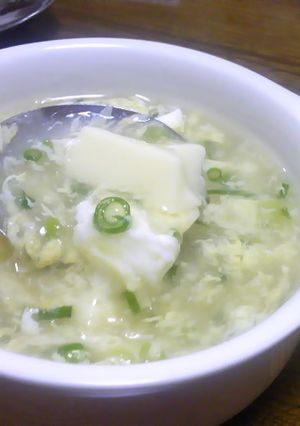 ✿玉子豆腐と生姜のミゾレスープ✿-レシピのメイン写真