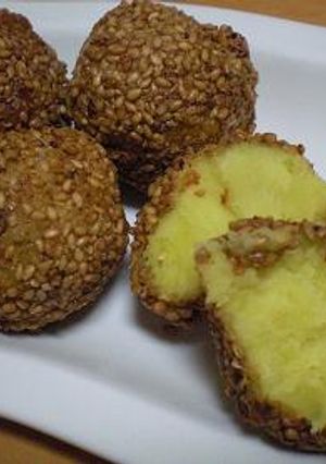 スイートポテトゴマ団子 ♪♪-レシピのメイン写真