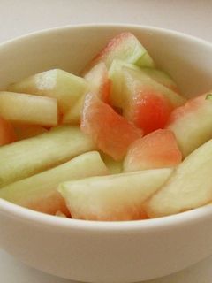 すいかの皮で漬物-レシピのメイン写真