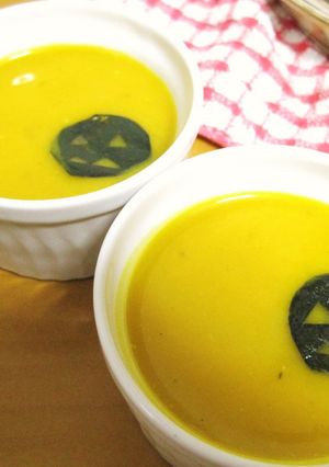 *ハロウィン気分~カボチャスープ*-レシピのメイン写真