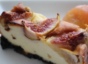 いちじくヨーグルトチーズケーキ-レシピのメイン写真