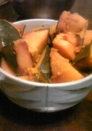 おばあちゃんの味！かぼちゃの煮物-レシピのメイン写真