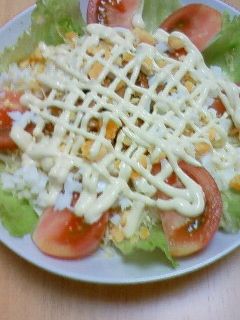 ★簡単おいしい照り焼きマヨサラダ★-レシピのメイン写真