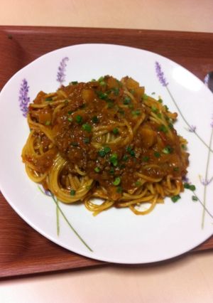 トマトカレー☆パスタ-レシピのメイン写真