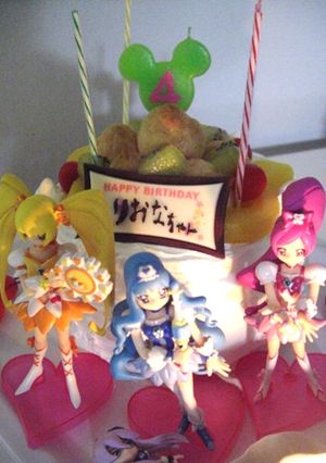 プリキュアケーキ風！！-レシピのメイン写真