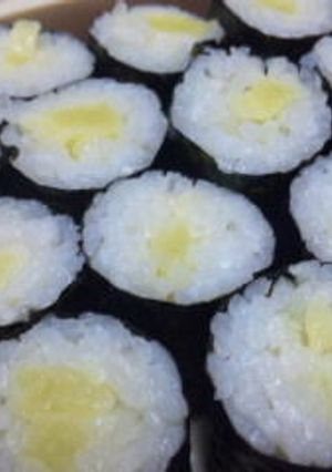 沢庵マヨ細巻き寿司♪手巻き寿司の具材にも-レシピのメイン写真