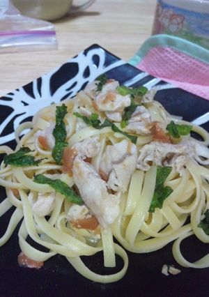 さっぱり✦梅×豚肉の最強コンビパスタ-レシピのメイン写真