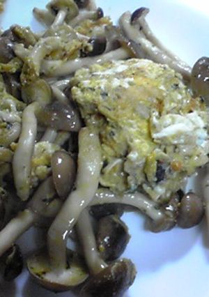 味付け簡単!しめじの卵とじ-レシピのメイン写真